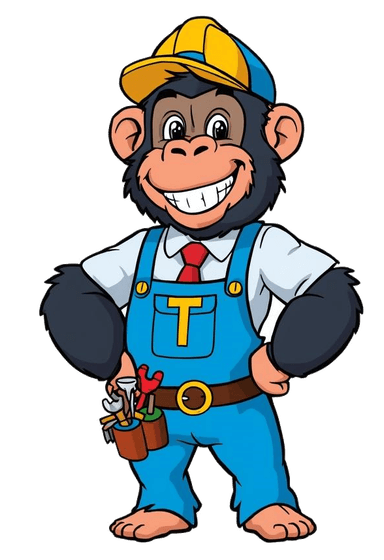TEE the gorilla mascot